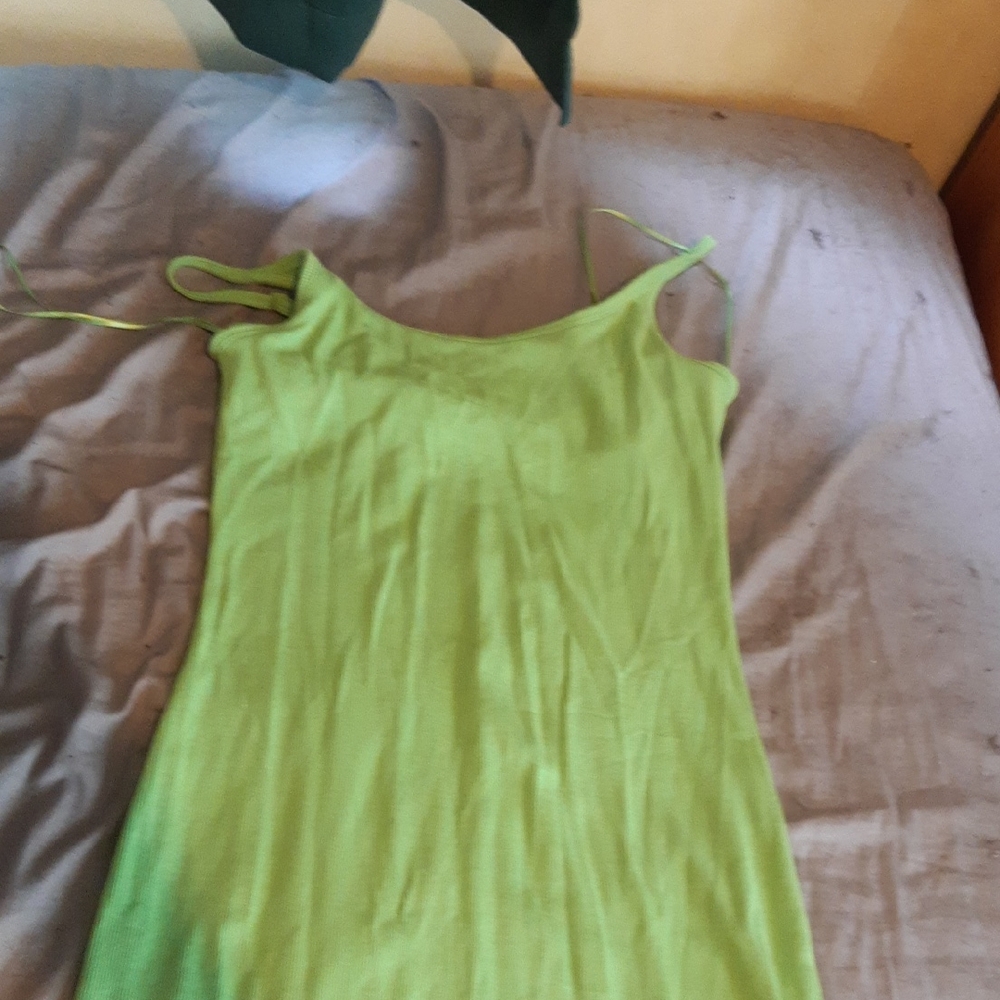 Old Navy Lime Green Dress